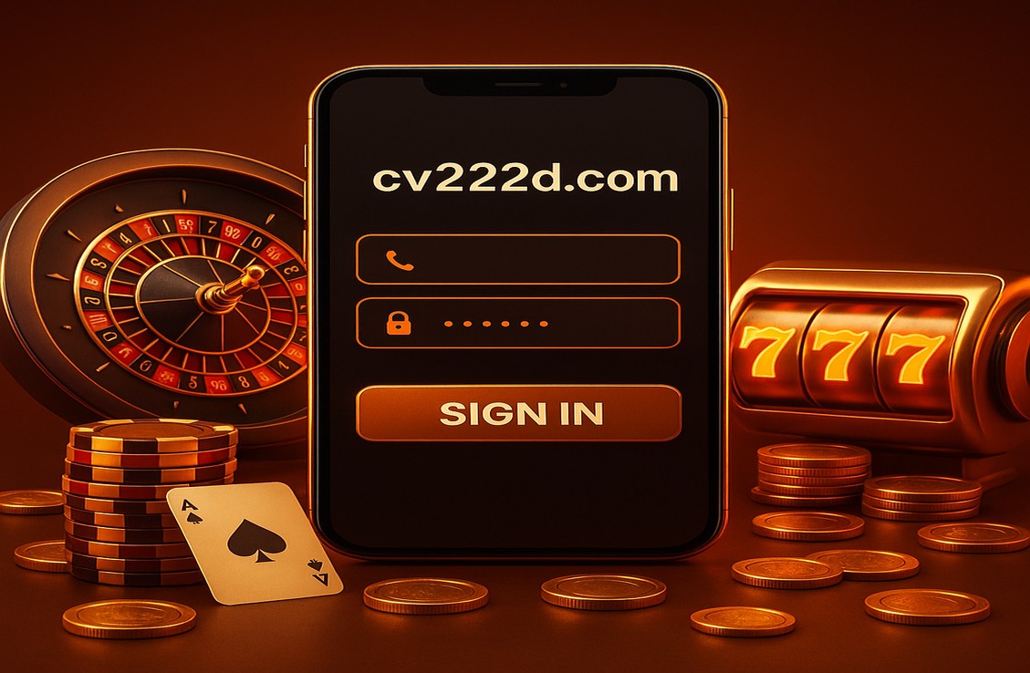 cv222 অ্যাকাউন্ট লগইন স্ক্রিন